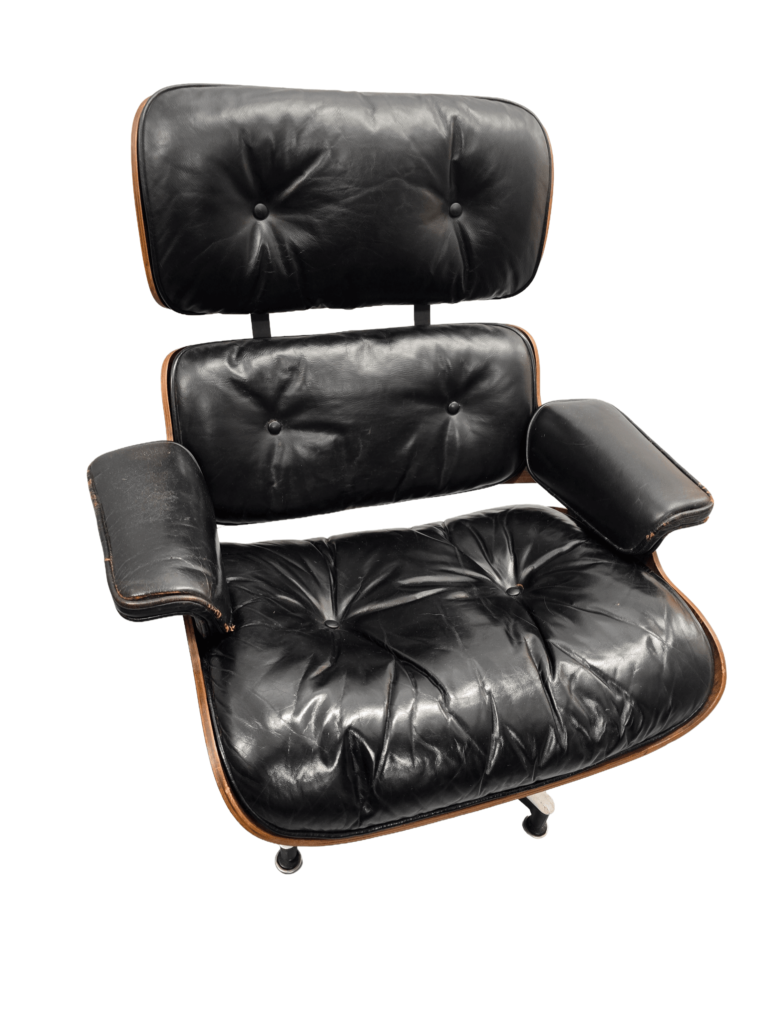2nd Generation Eames Herman Miller Rosewood Lounge Chair and Ottoman, Circa 1960's - Opulent Seating