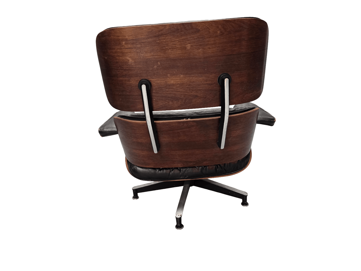 2nd Generation Eames Herman Miller Rosewood Lounge Chair and Ottoman, Circa 1960's - Opulent Seating