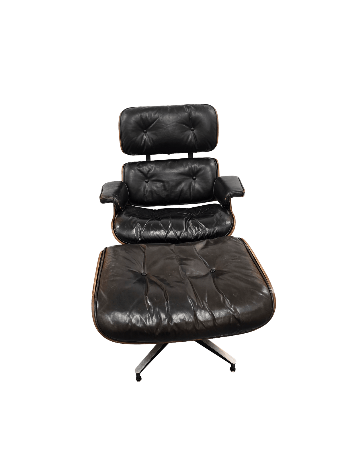 2nd Generation Eames Herman Miller Rosewood Lounge Chair and Ottoman, Circa 1960's - Opulent Seating