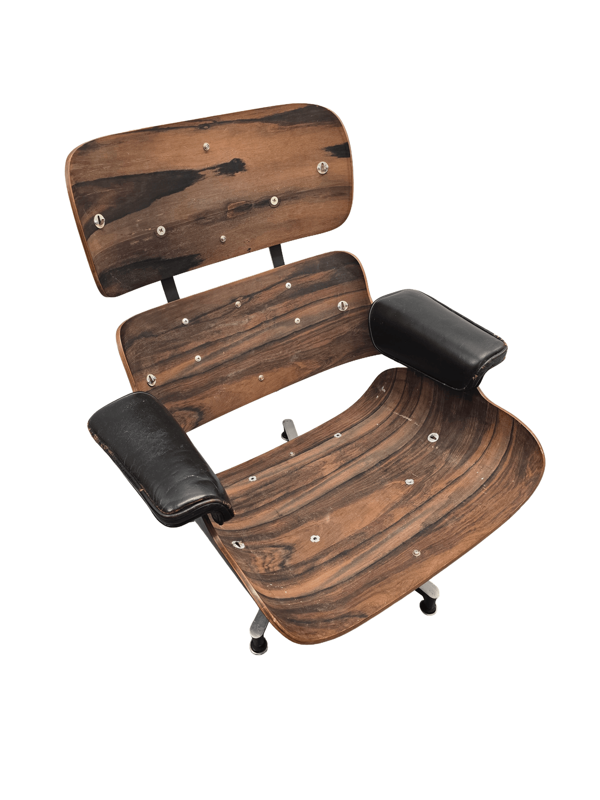 2nd Generation Eames Herman Miller Rosewood Lounge Chair and Ottoman, Circa 1960's - Opulent Seating