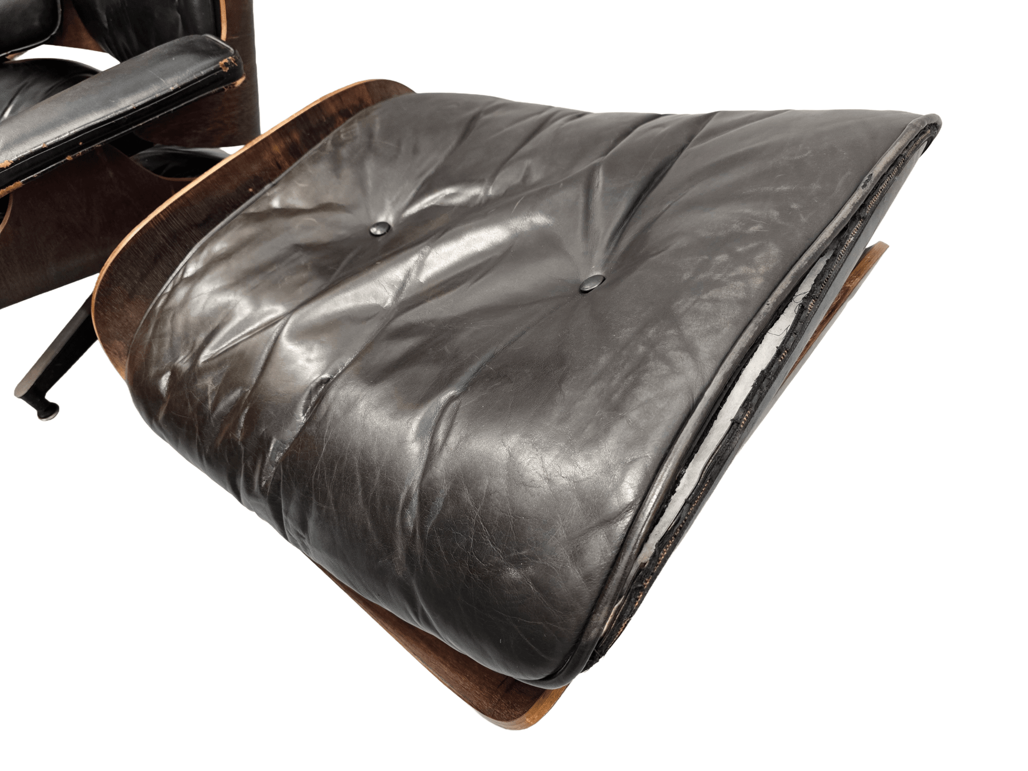 2nd Generation Eames Herman Miller Rosewood Lounge Chair and Ottoman, Circa 1960's - Opulent Seating