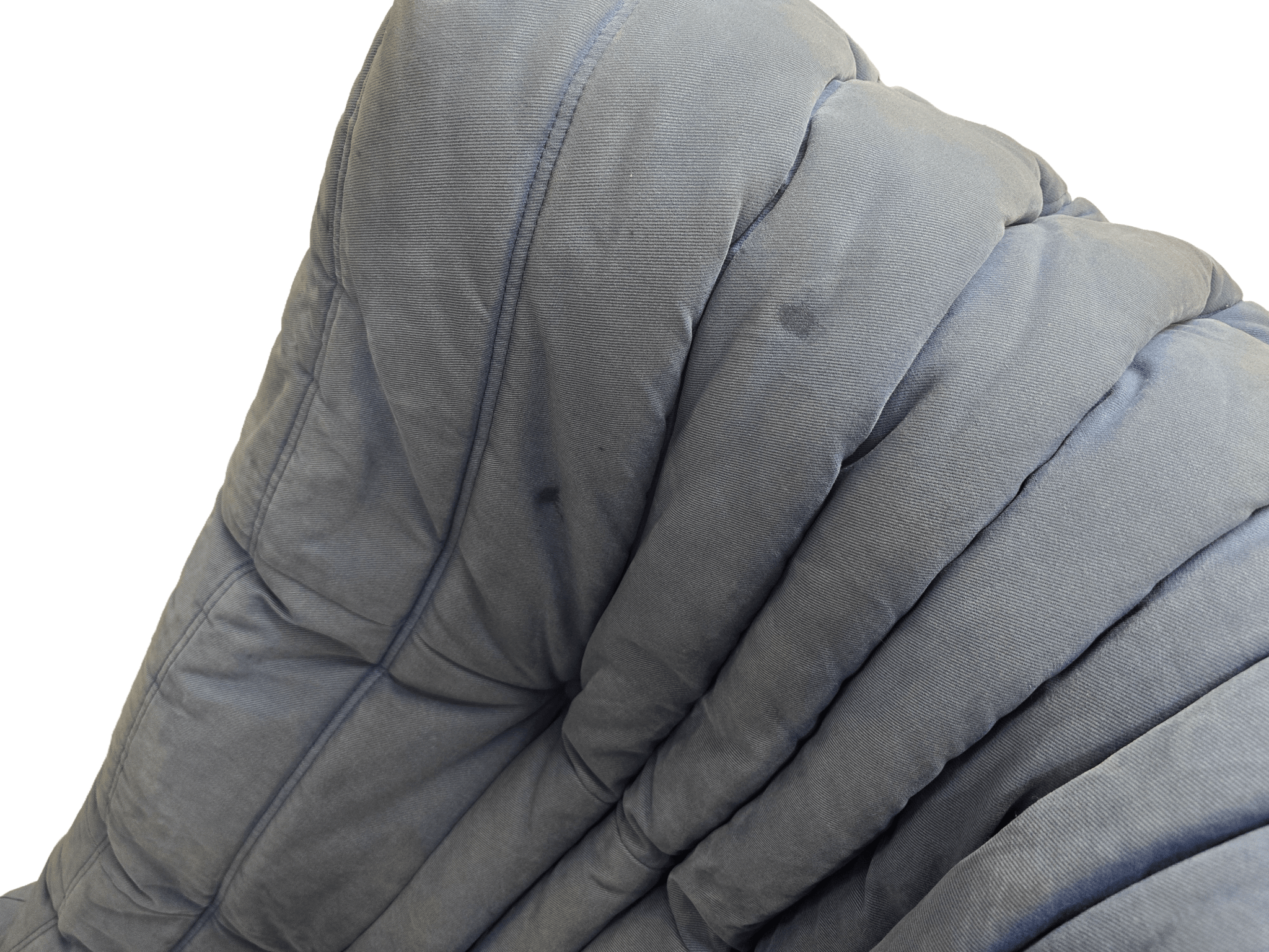 Blue Ligne Roset Two Seater Corduroy Sofa - Opulent Seating