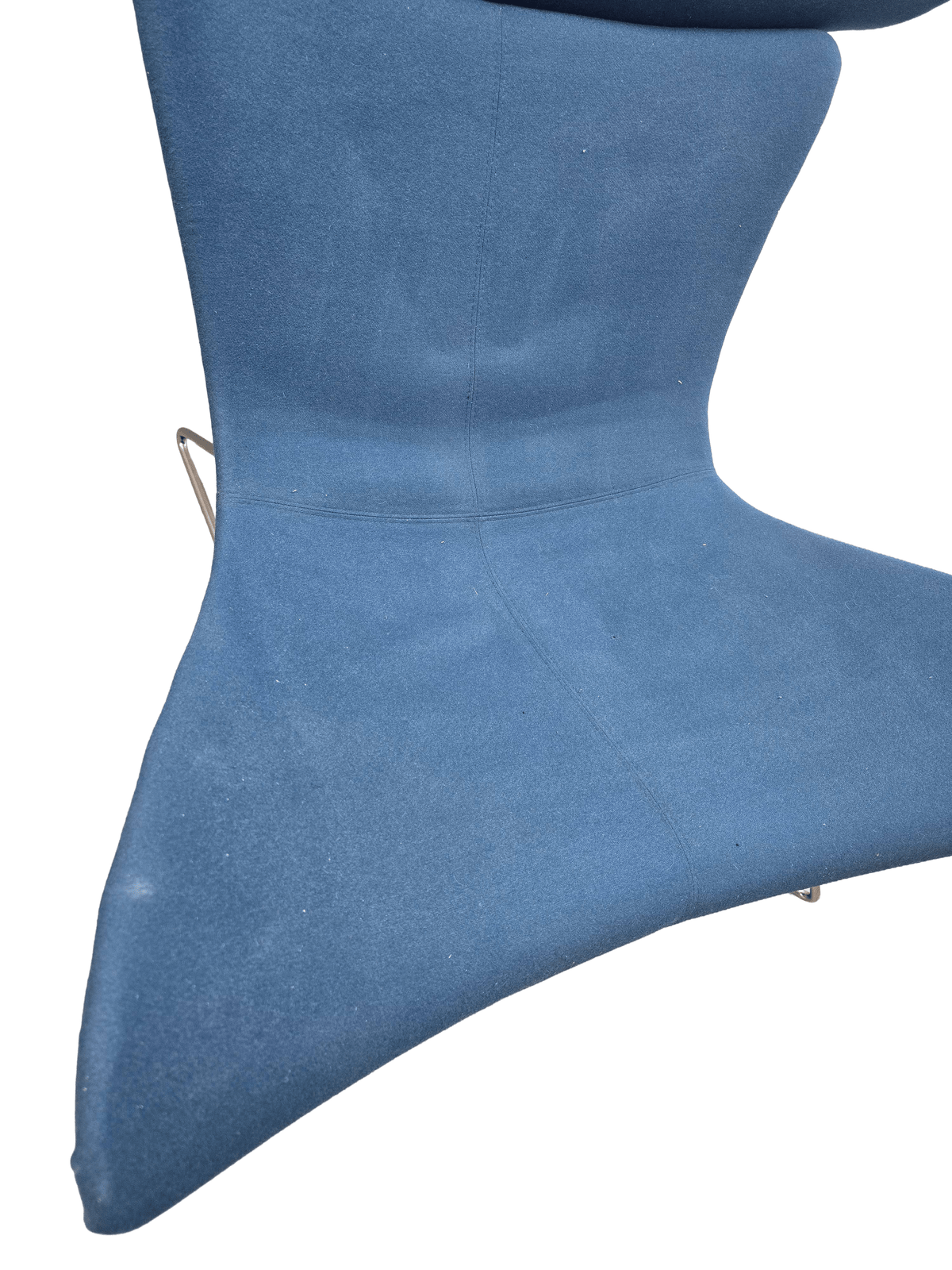 BoConcept Imola Blue Lounge Chair & Footstool Set - Opulent Seating