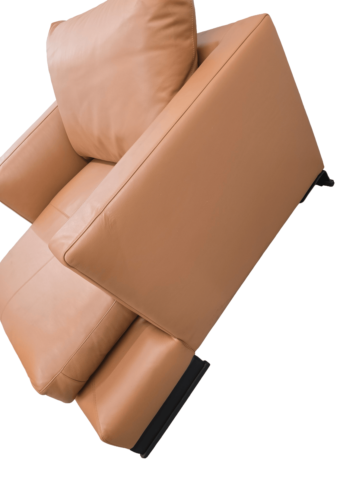 Camerich Lazytime Leather Armchair & Footstool | Luxury Designer Lounge Set - Opulent Seating