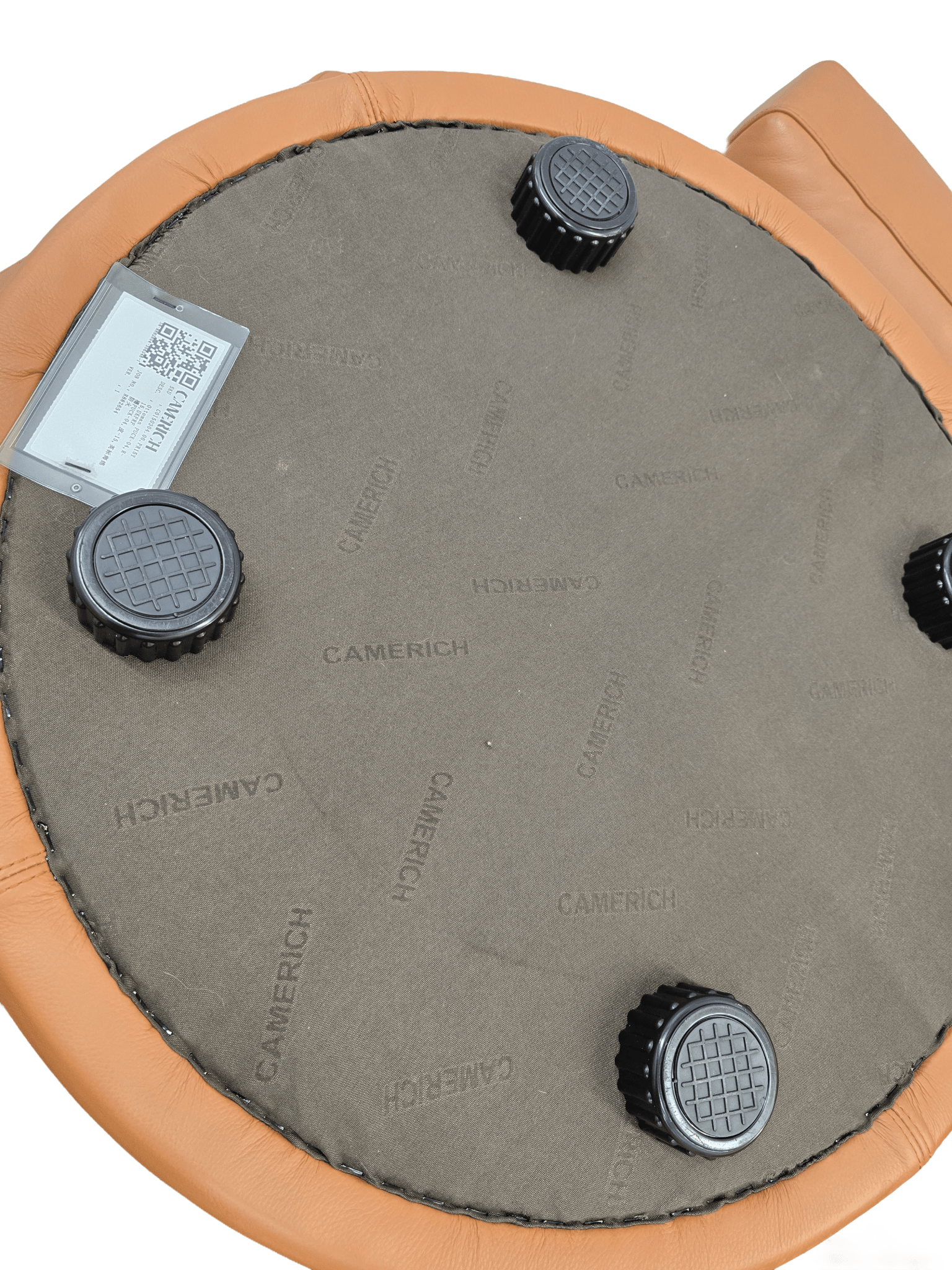 Camerich Leather Lazytime Armchair and Footstool - Opulent Seating