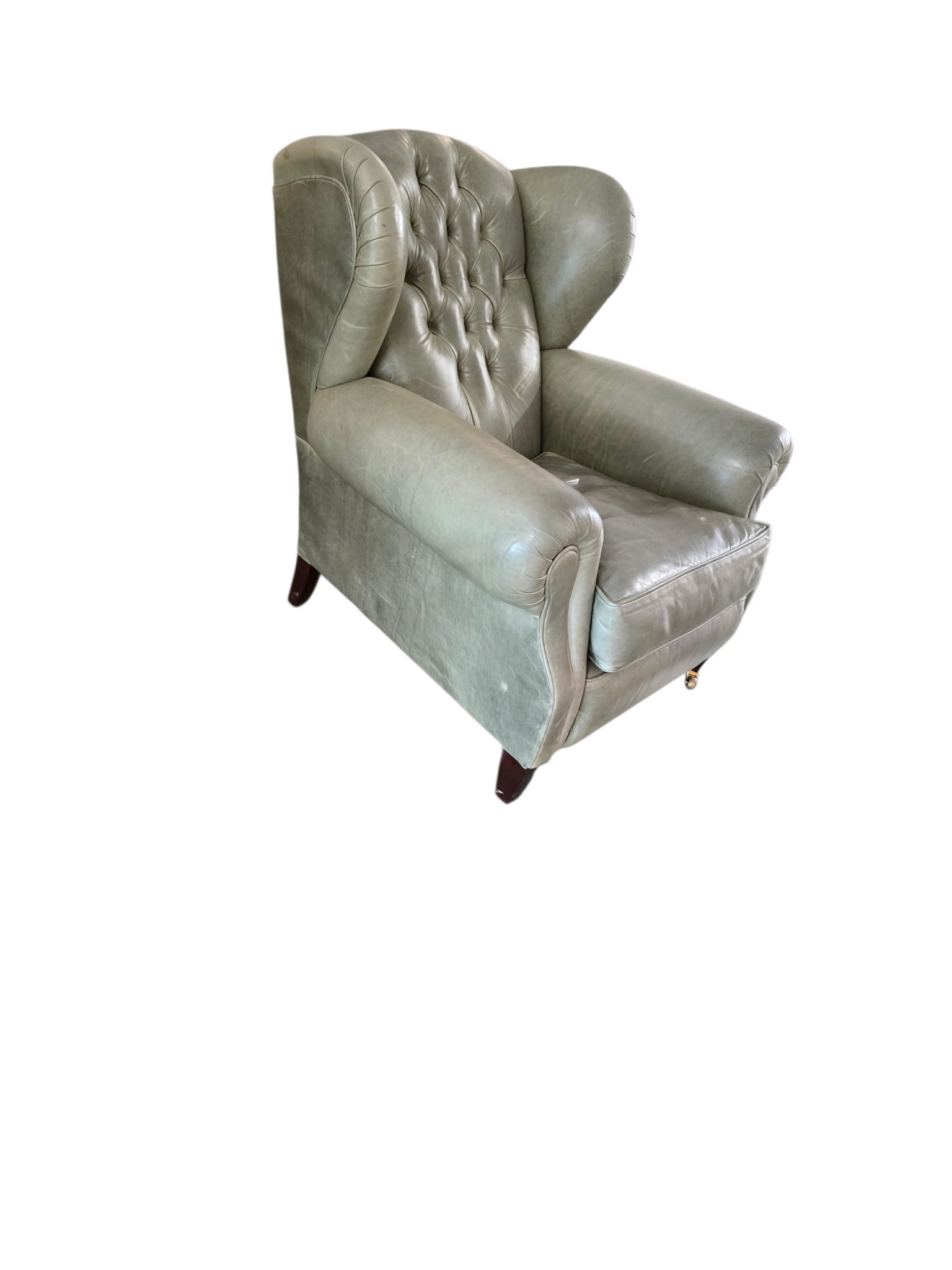 George Smith Bespoke ‘Mani’ Leather Armchair – Cowshed Edition - Opulent Seating