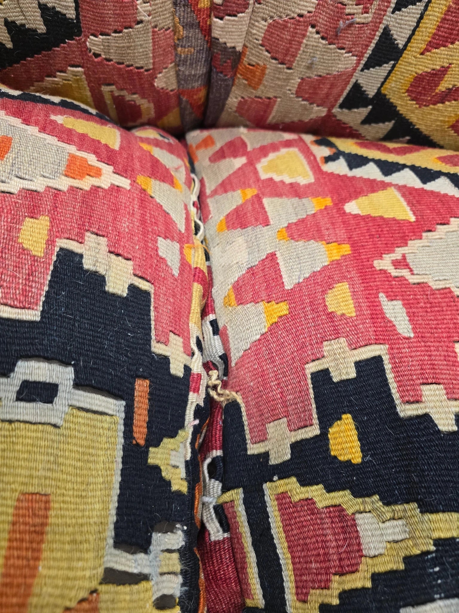 George Smith Two Seater Kilim Sofa - Opulent Seating