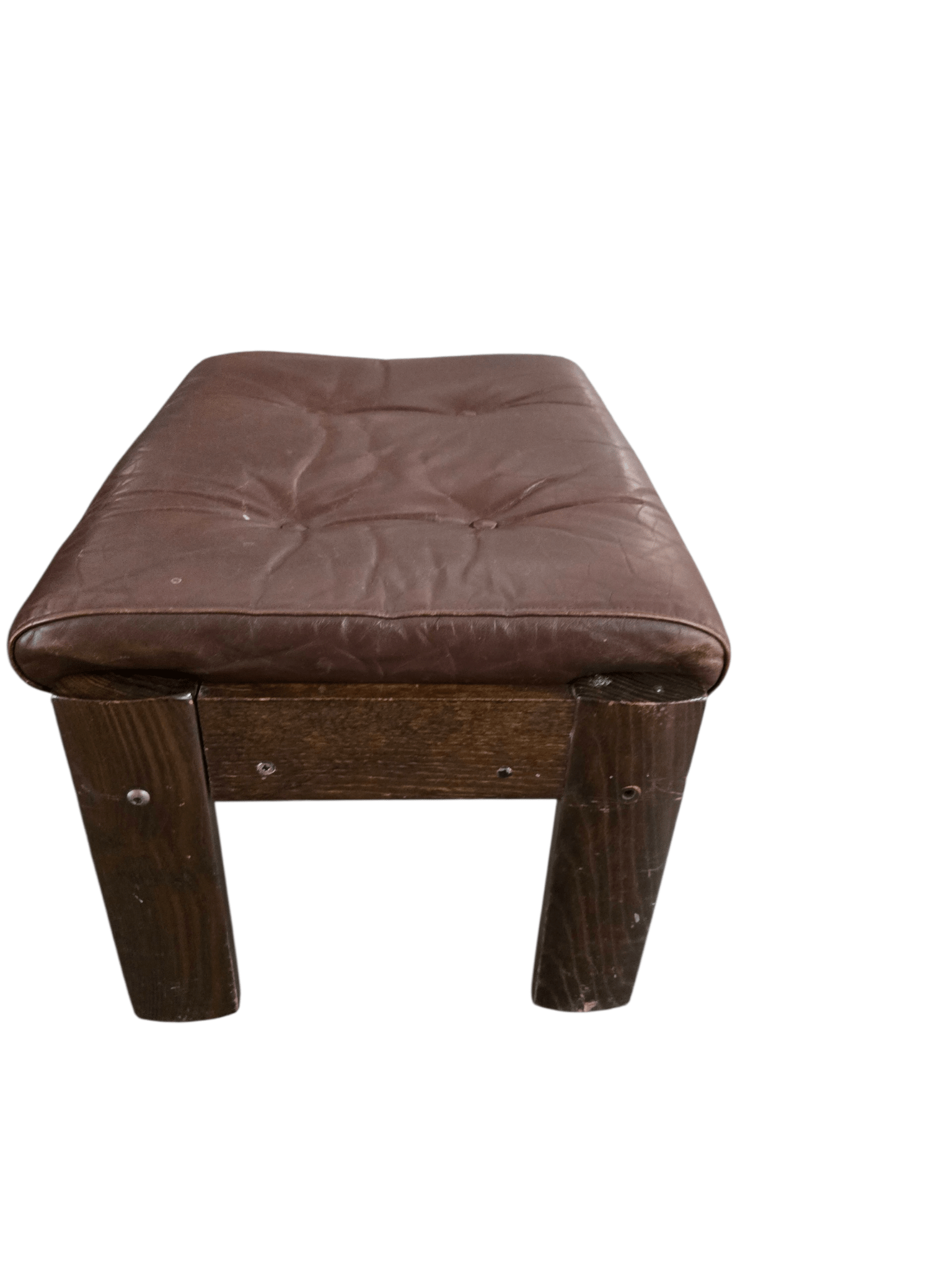Iconic Ekornes 'Amigo' 3-Seater Sofa & Footstool – Rich Brown Leather - Opulent Seating