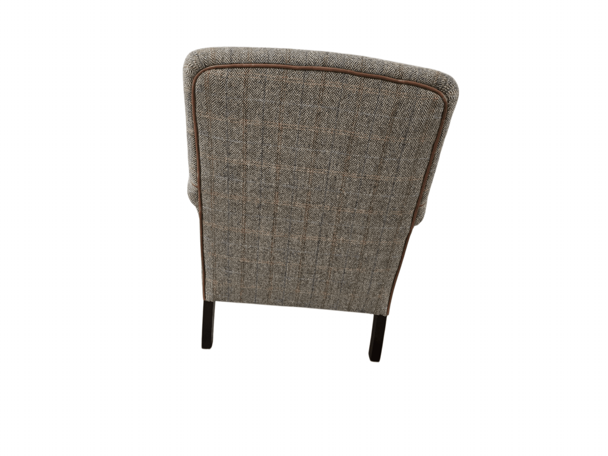 John Lewis 'Bowmore' Harris Tweed Armchair by Tetrad - Opulent Seating