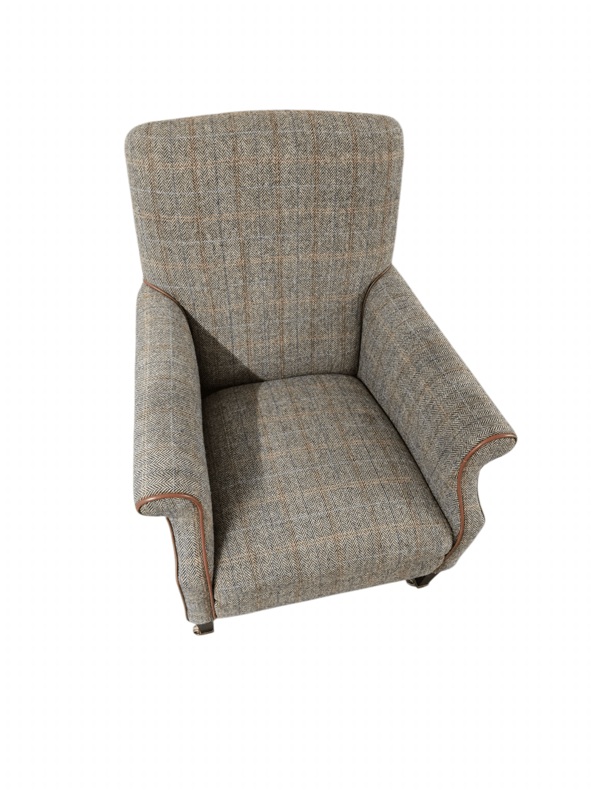 John Lewis 'Bowmore' Harris Tweed Armchair by Tetrad - Opulent Seating