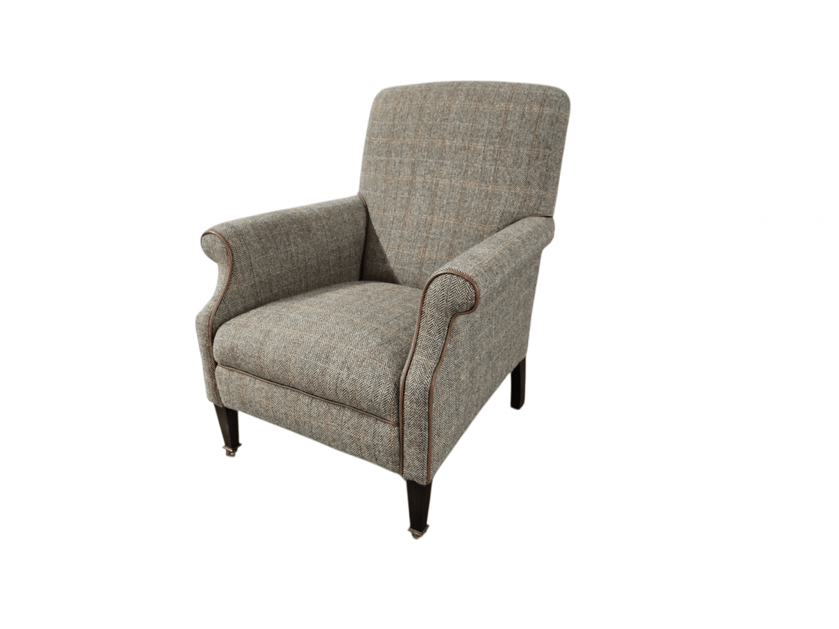 John Lewis 'Bowmore' Harris Tweed Armchair by Tetrad - Opulent Seating