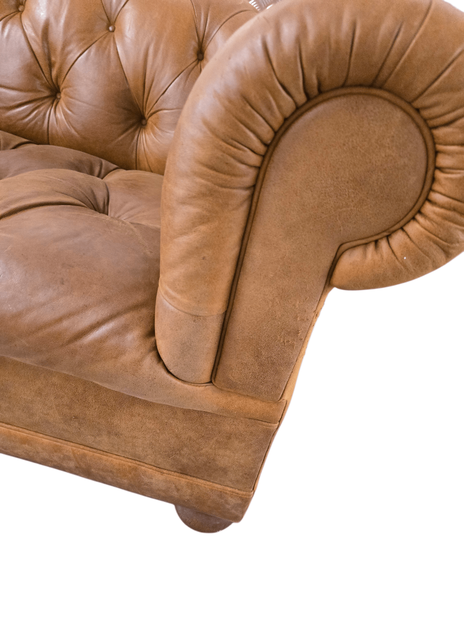 Laura Ashley ‘Radley’ 2 - Seater Sofa in Tan Leather - Opulent Seating