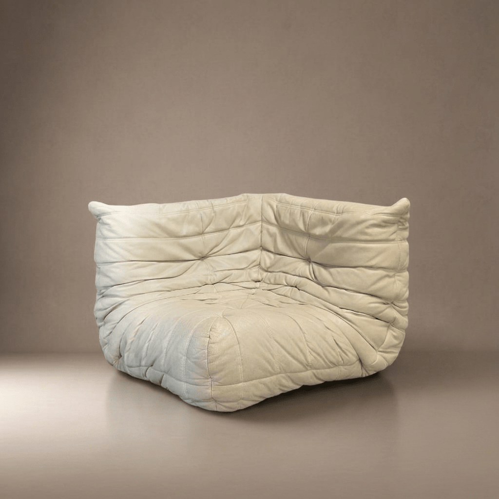 Ligne Roset Leather Corner Togo Sofa - Opulent Seating