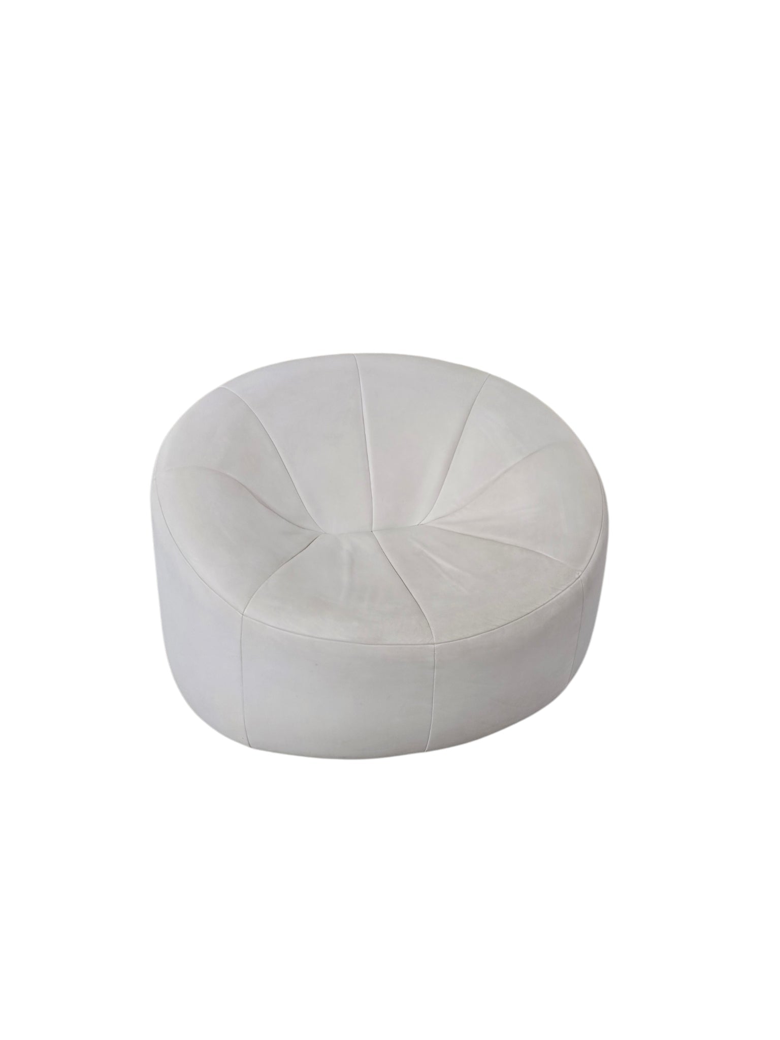 Ligne Roset ‘Pumpkin’ 3-Piece Suite – Luxury White Leather - Opulent Seating