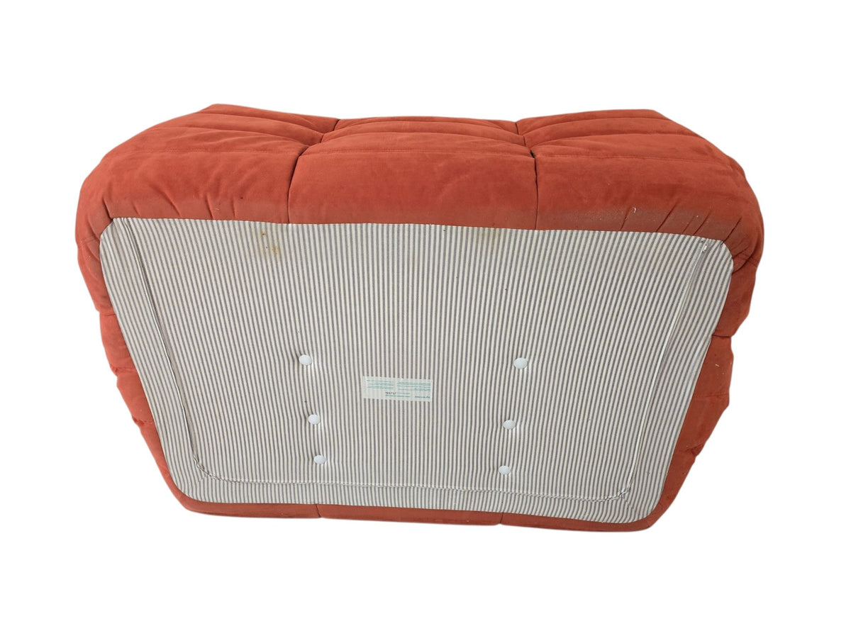 Ligne Roset Togo 2 Seater Sofa in Orange Alcantara by Michel Ducaroy - Opulent Seating