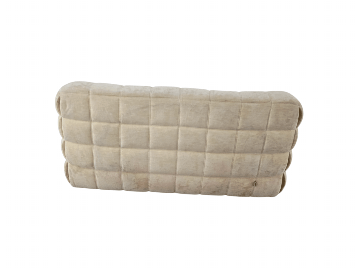 Ligne Roset Two Seater Cream Beige Kashima Vintage Sofa - Opulent Seating