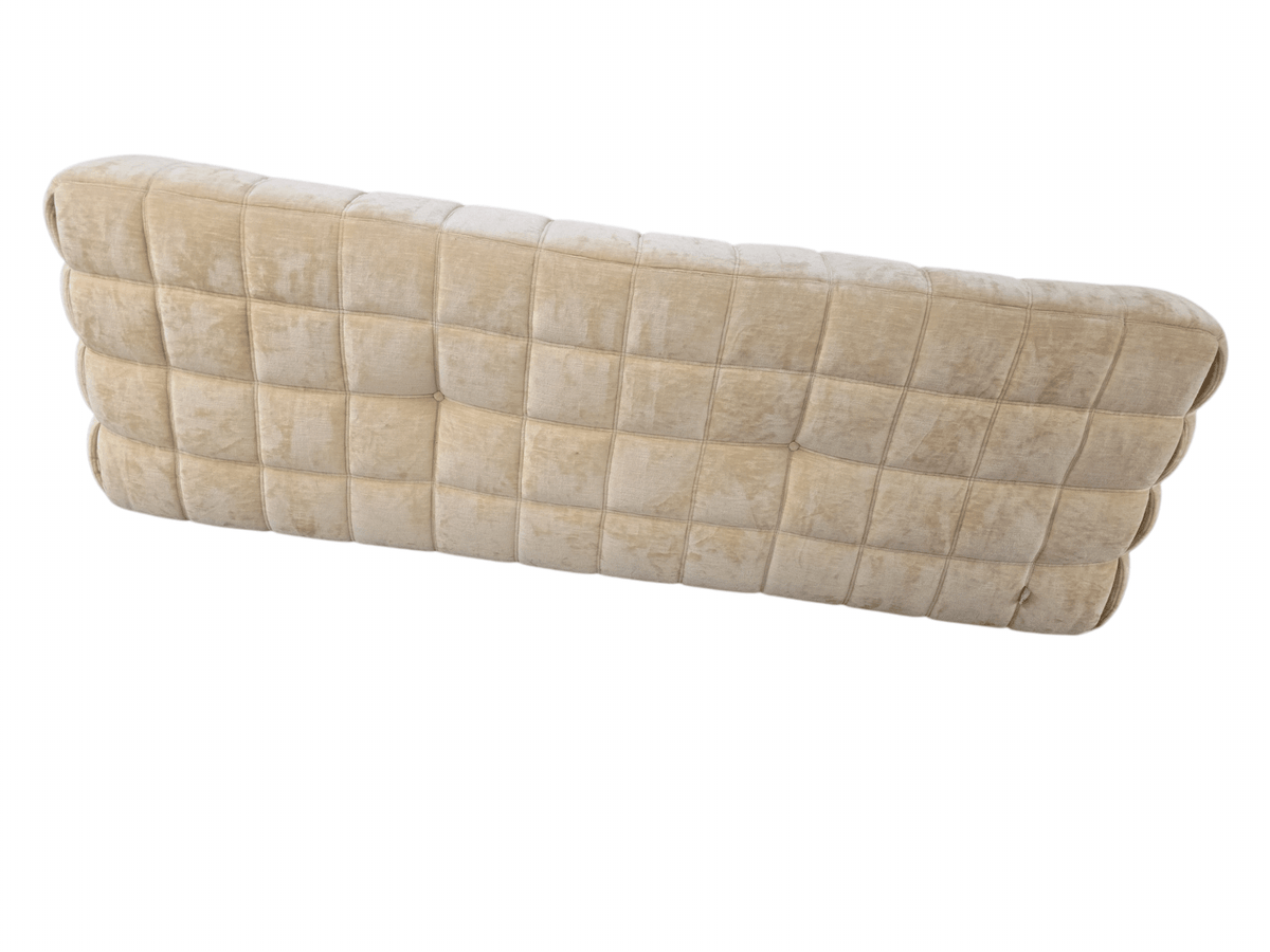 Ligne Roset Vintage Three Seater Cream Beige Kashima Sofa - Opulent Seating