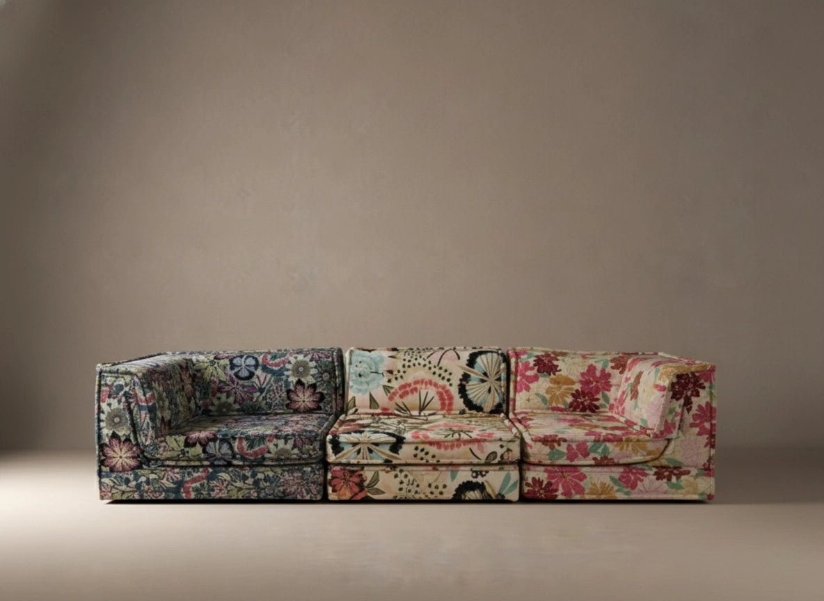Roche Bobois Mah Jong Missoni Modular Sofa Three Seater - Opulent Seating