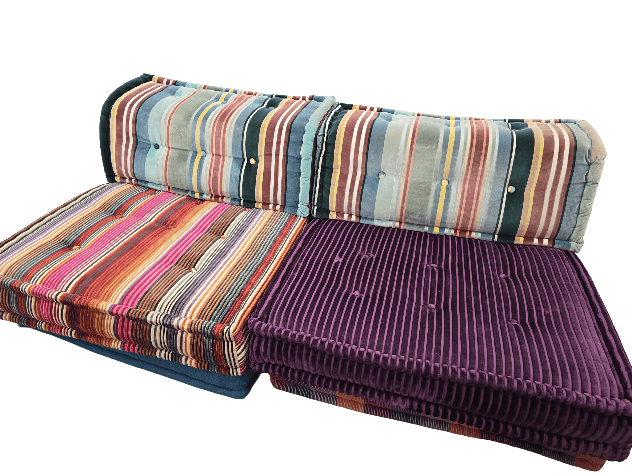 Roche Bobois Mah Jong Missoni Modular Two Seater Sofa - Opulent Seating