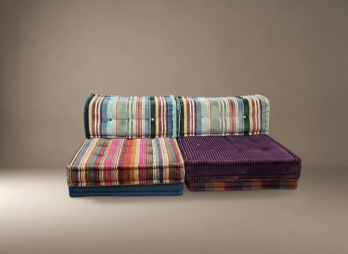Roche Bobois Mah Jong Missoni Modular Two Seater Sofa - Opulent Seating