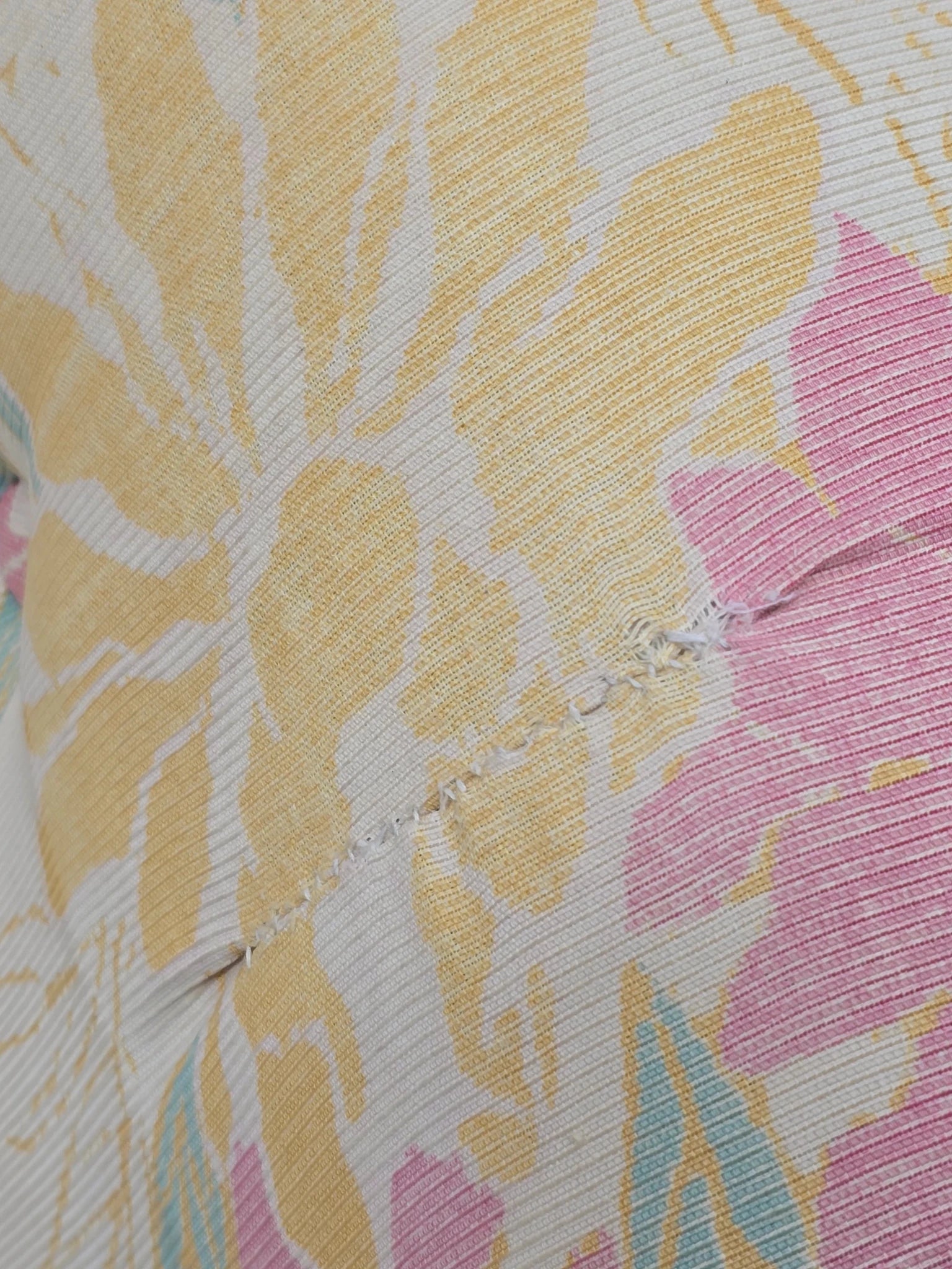 Roche Bobois Mah Jong Sofa in Kenzo Missoni Fabric Mix Three Seater - Opulent Seating