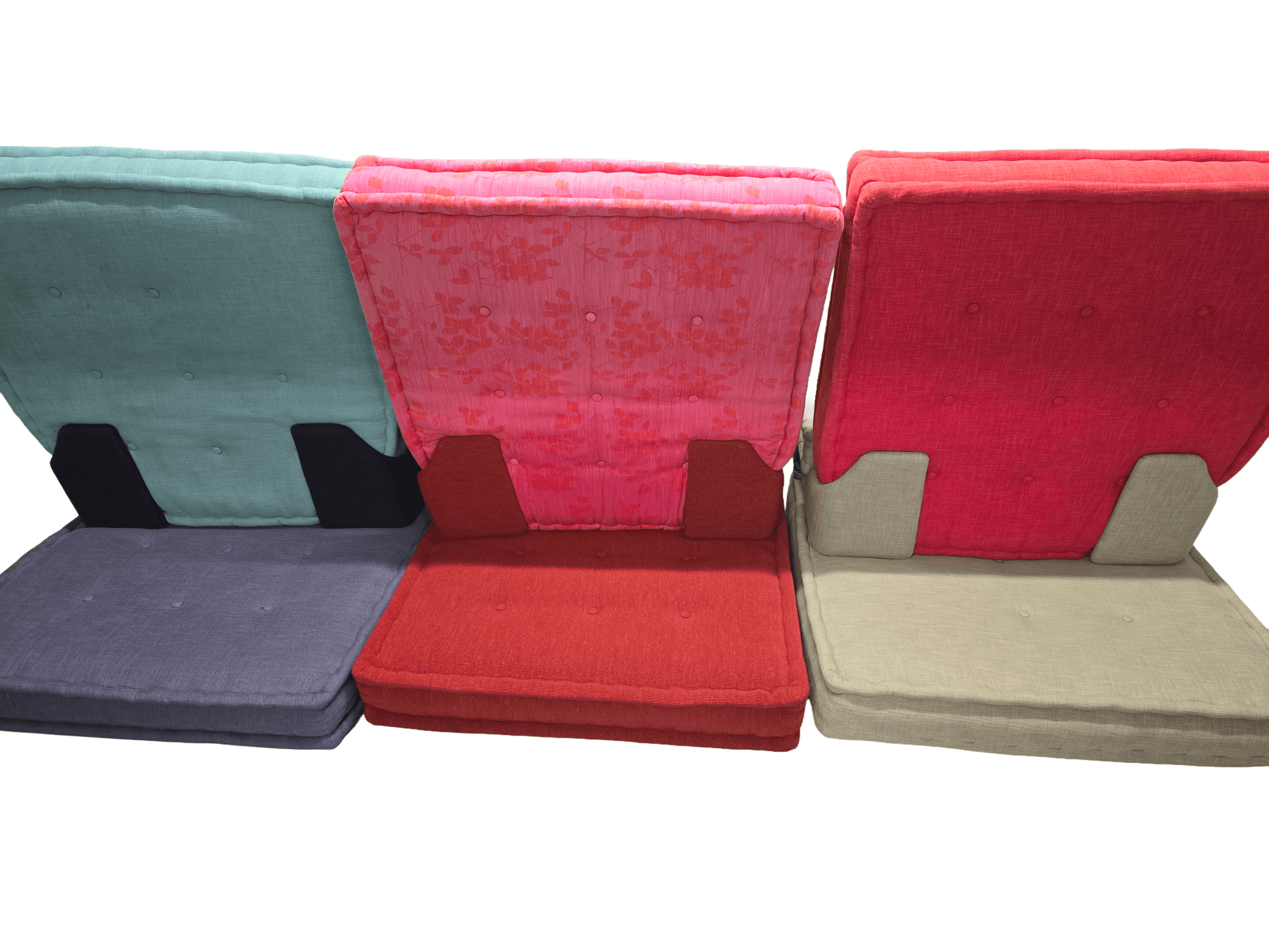 Roche Bobois Three Seater Mah Jong Sofa in Kenzo Fabric - Opulent Seating