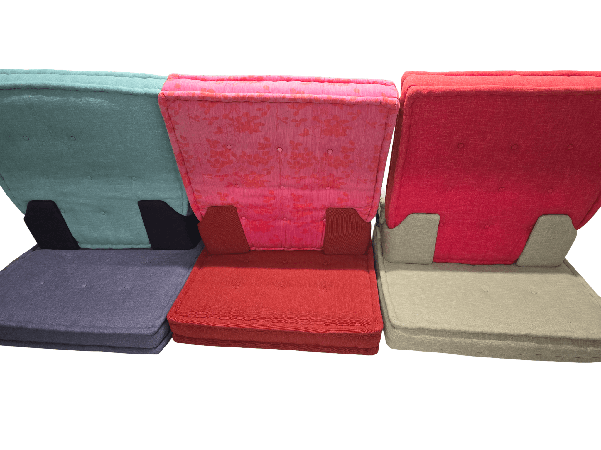 Roche Bobois Three Seater Mah Jong Sofa in Kenzo Fabric - Opulent Seating