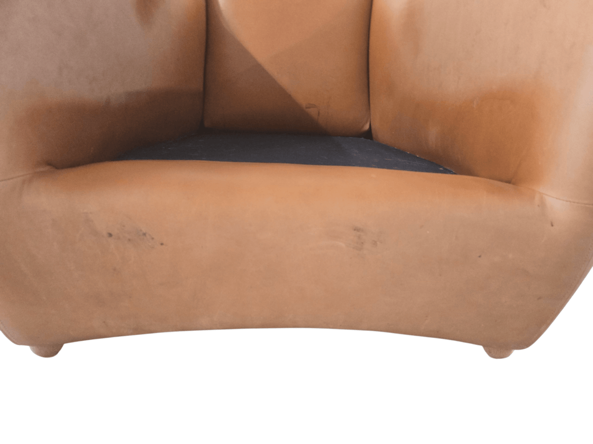 SCP Matthew Hilton Utah Balzac Leather Armchair - Opulent Seating
