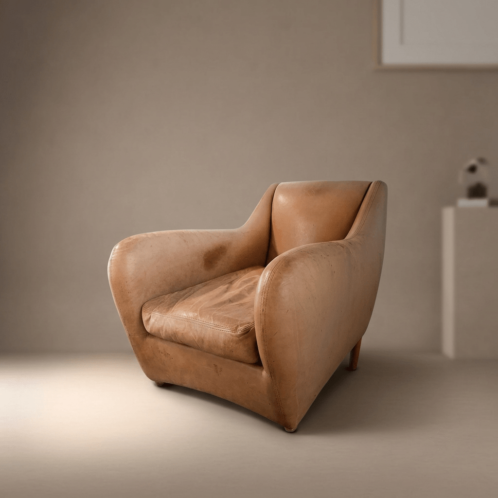 SCP Matthew Hilton Utah Balzac Leather Armchair - Opulent Seating