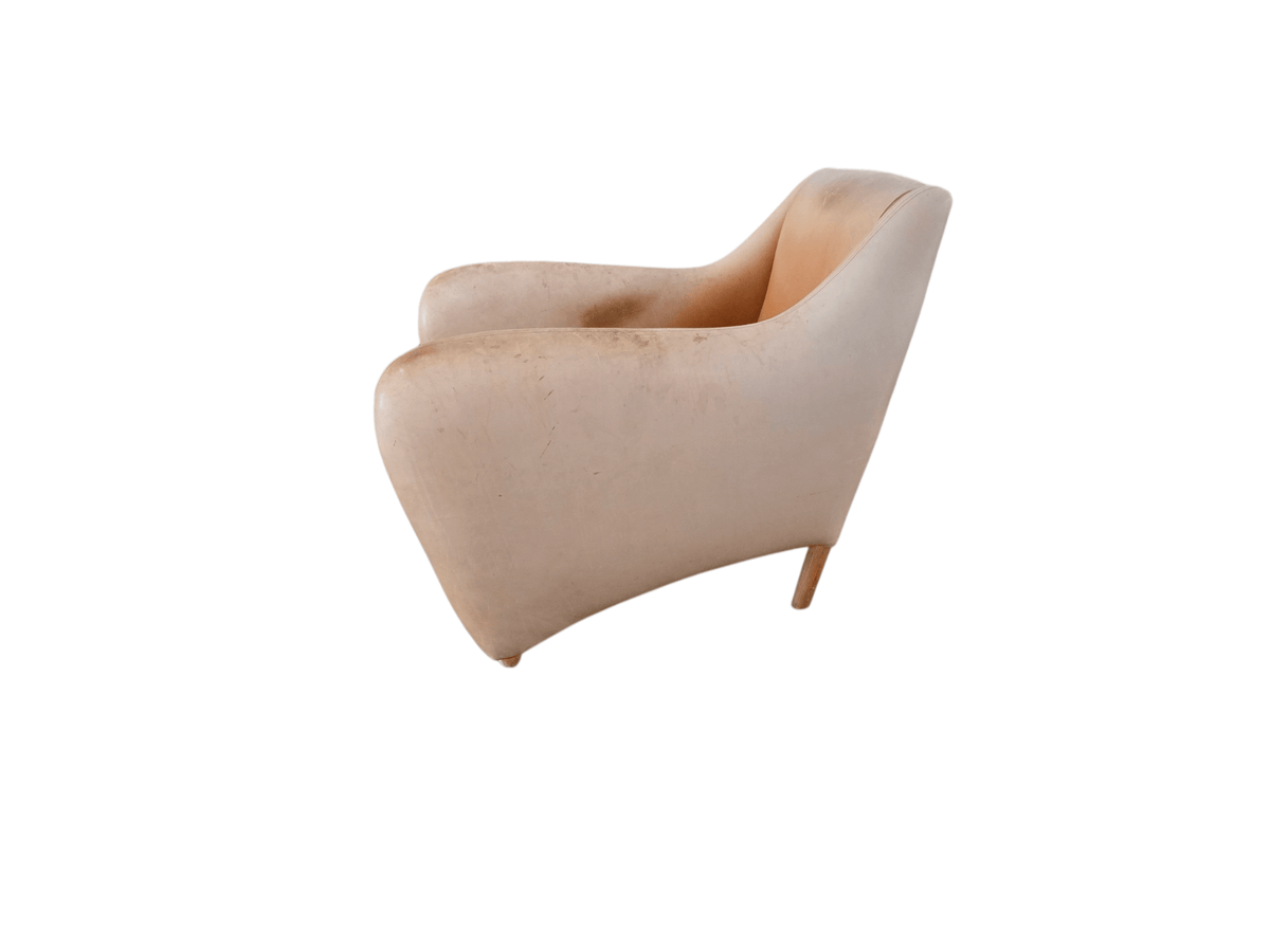 SCP Matthew Hilton Utah Balzac Leather Armchair - Opulent Seating