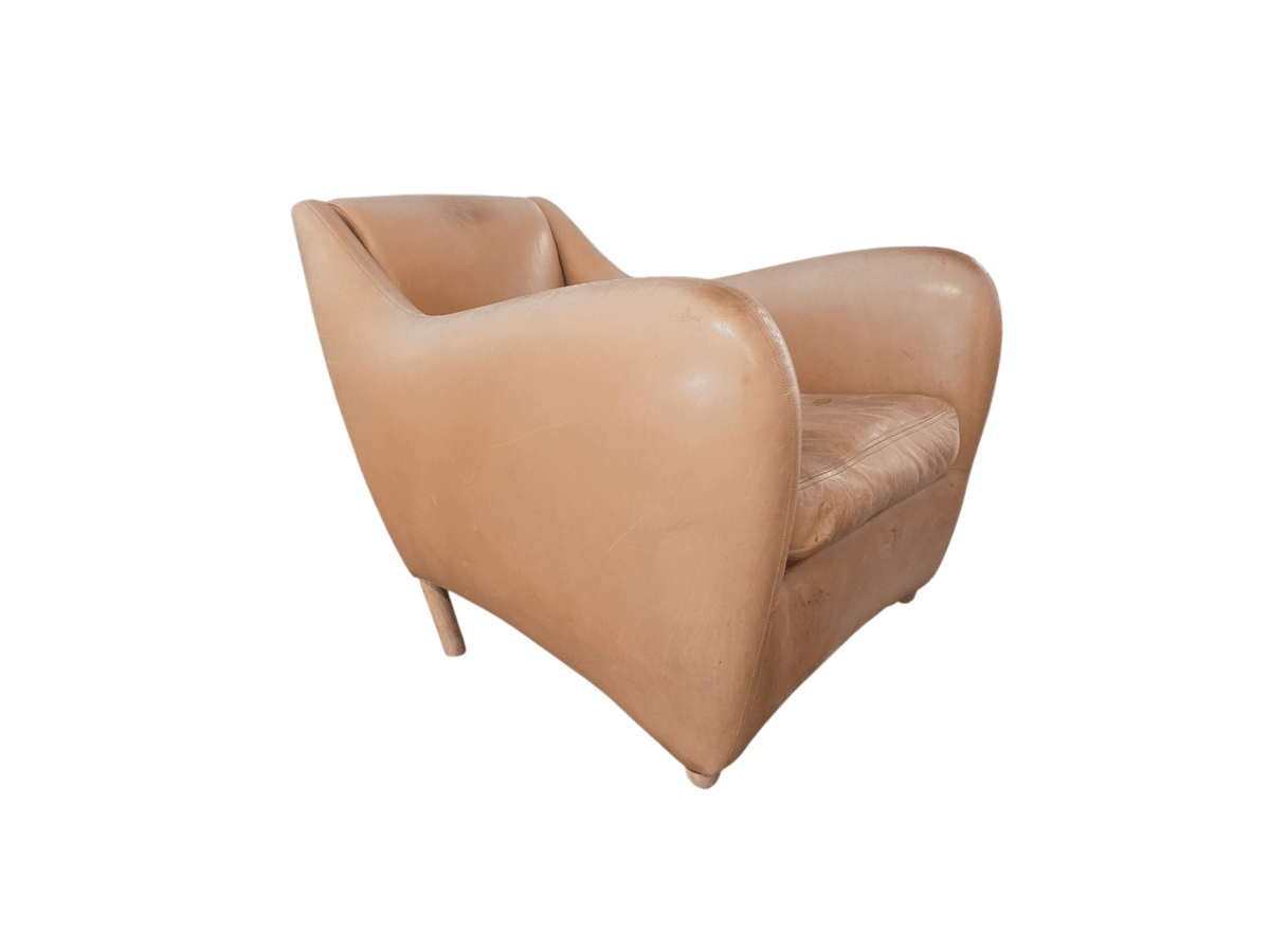 SCP Matthew Hilton Utah Balzac Leather Armchair - Opulent Seating