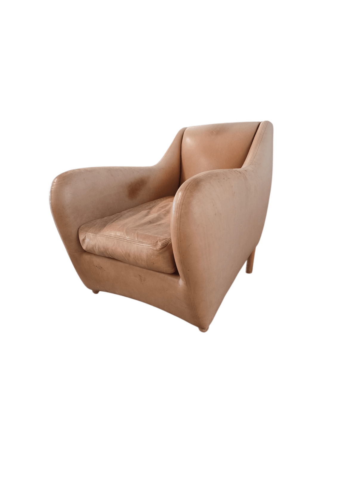 SCP Matthew Hilton Utah Balzac Leather Armchair - Opulent Seating
