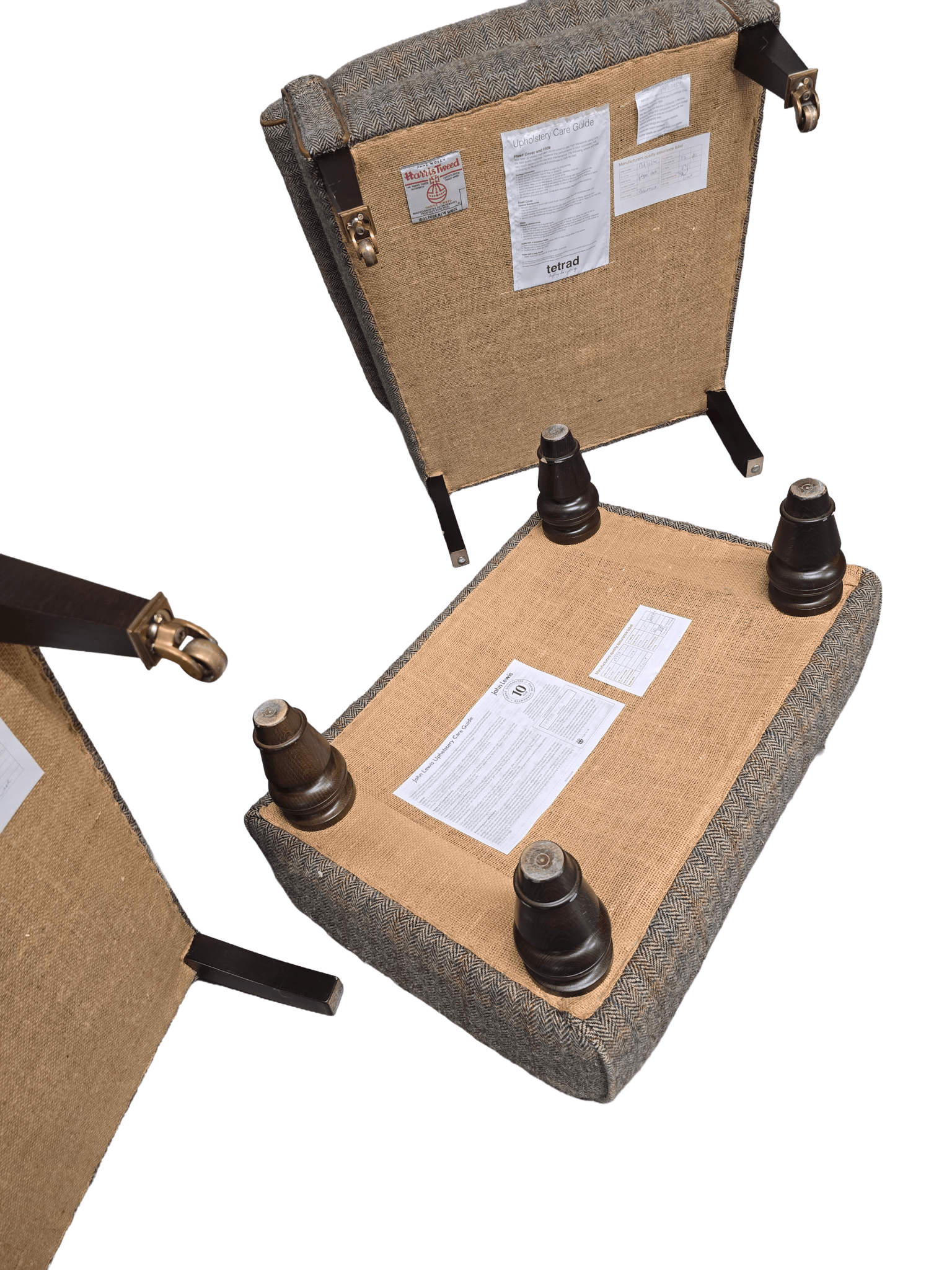 Tetrad for John Lewis: Harris Tweed ‘Bowmore’ Three - Piece Suite - Opulent Seating