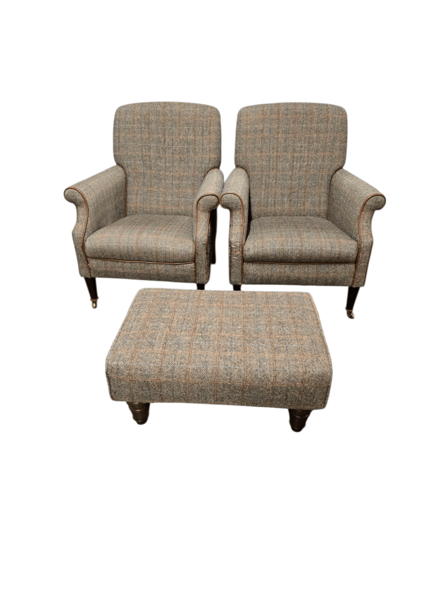 Tetrad for John Lewis: Harris Tweed ‘Bowmore’ Three - Piece Suite - Opulent Seating