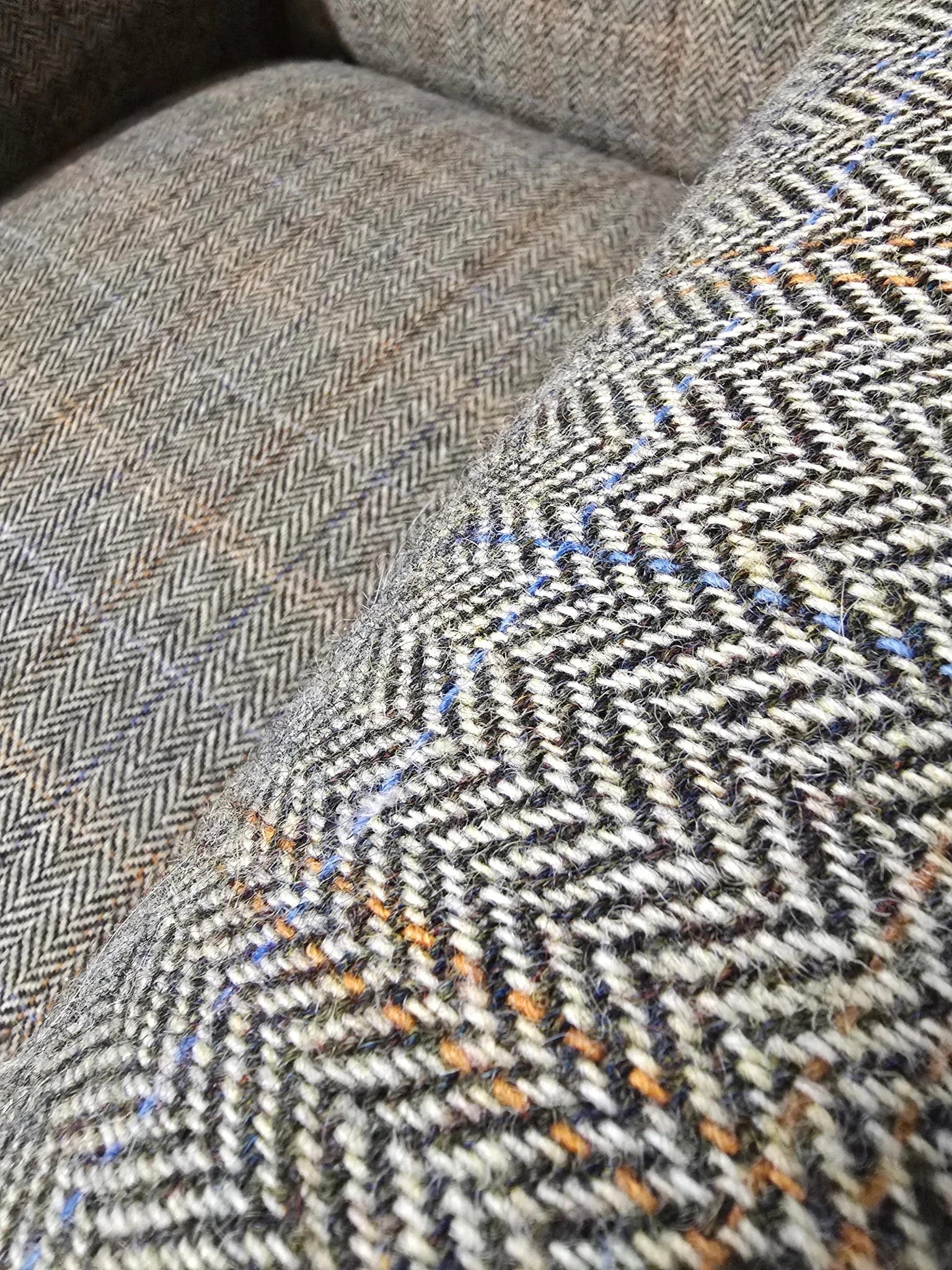 Tetrad for John Lewis: Harris Tweed ‘Bowmore’ Three - Piece Suite - Opulent Seating