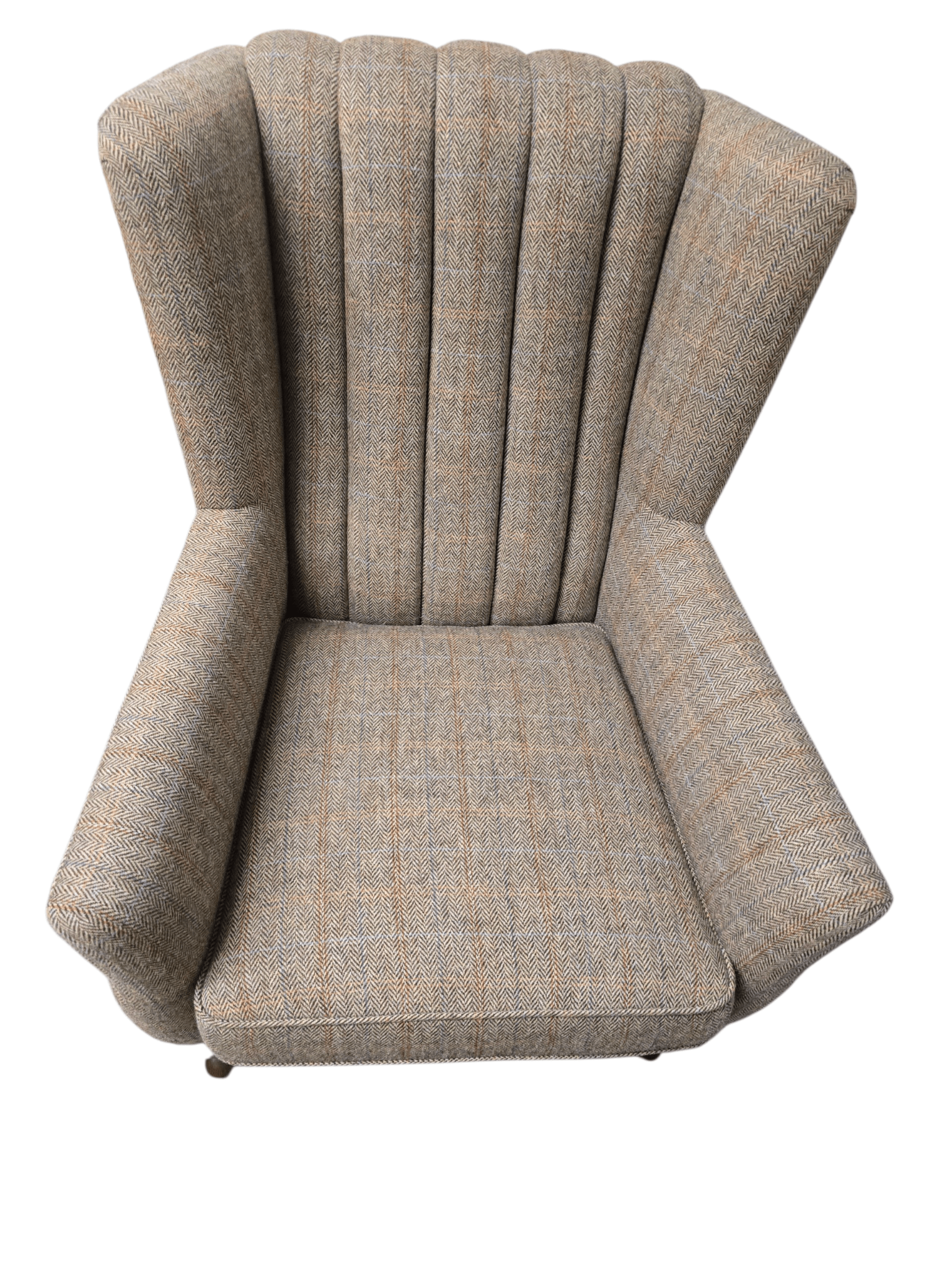 The Weybourne & Blakeney 3 - Piece Harris Tweed Suite by Wood Bros - Opulent Seating