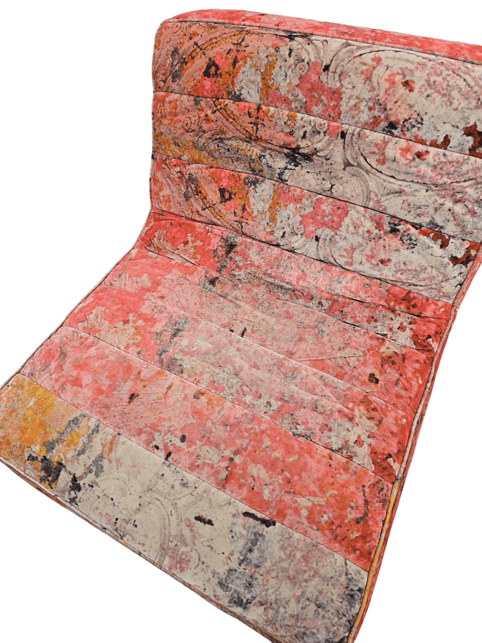 Timothy Oulton 1 Seater Velvet Shabby Sofa - Opulent Seating