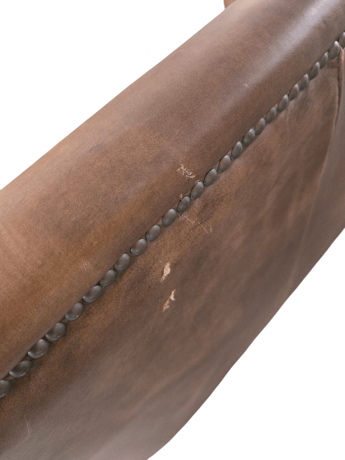 Timothy Oulton for Restoration Hardware Little Professor Two Seater Leather Brown Sofa - Opulent Seating