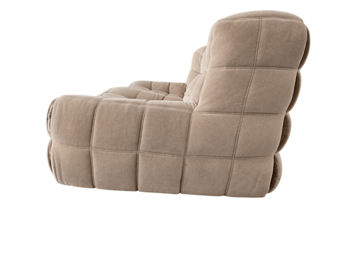 Vintage Ligne Roset Kashima Two Seater Beige Sofa - Opulent Seating